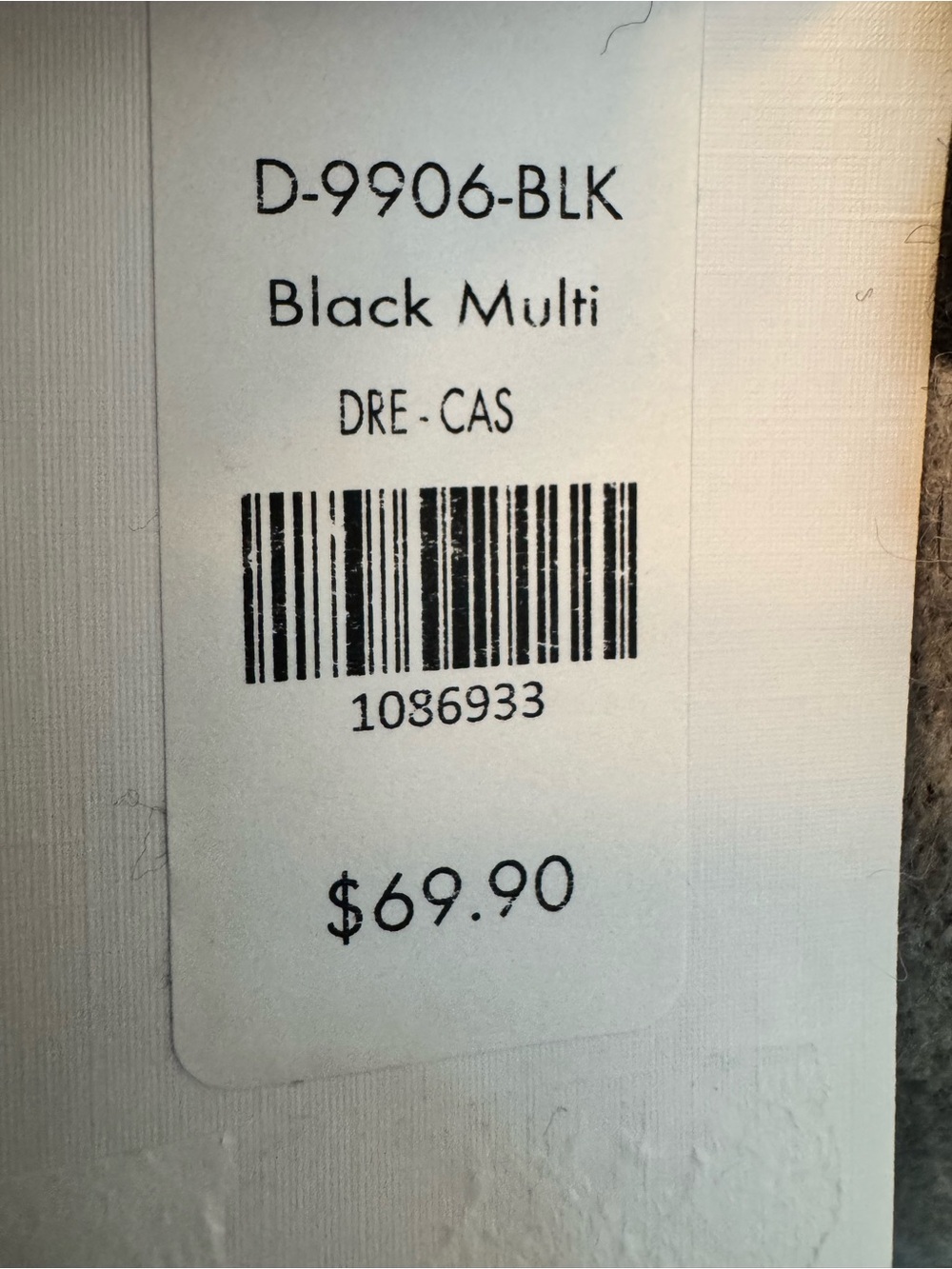 NWT Black Multi Oversized Graphic Hooded Sweater Dress | Soft Knit - Picture 8 of 8